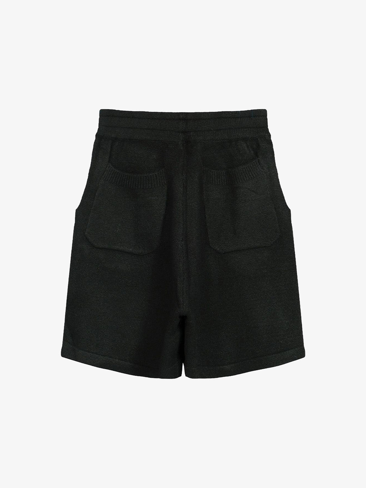 Gothic Chenille Oversized Street Shorts