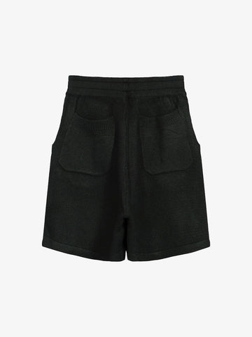 Gothic Chenille Oversized Street Shorts