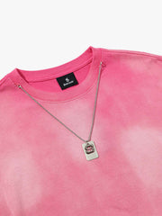 Gradient Chain Crewneck Tee