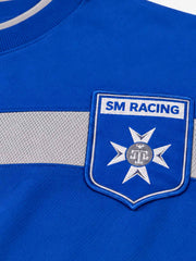 Racing Graphic Mesh-Panel Long Sleeve Tee