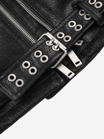 Studded Leather Jacket