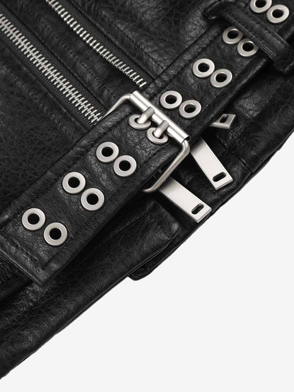 Studded Leather Jacket