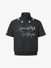 Star Print Short Sleeve Jacket