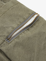 Vintage Utility Studded Cross Straight Leg Pants 