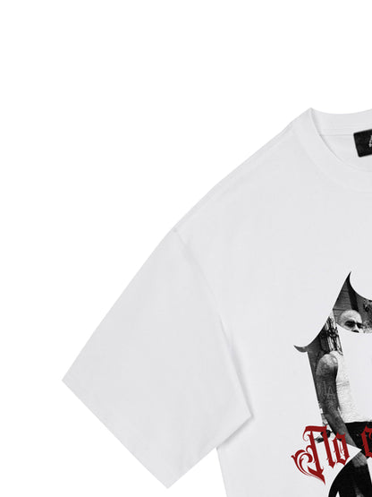 Original Photograph Letter Oversized Graphic T-Shirt 