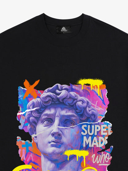 Vibrant Graffiti Art T-Shirt for Urban Fashion Lovers 