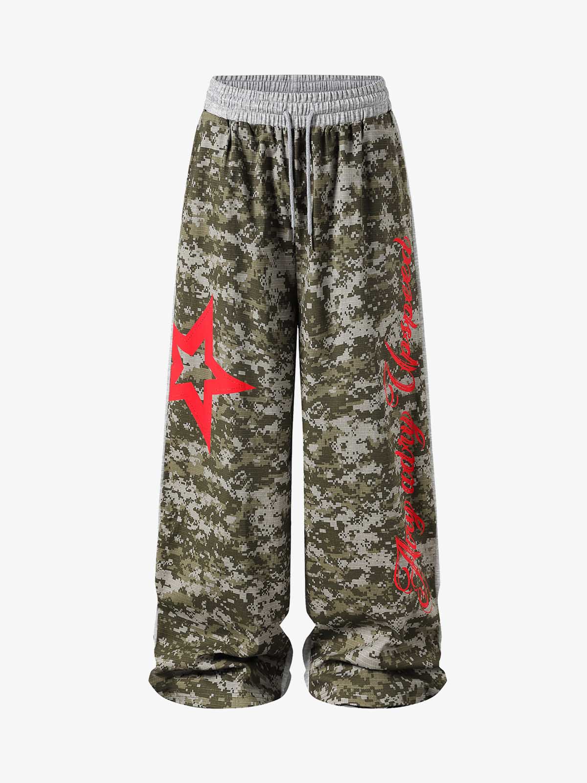 Tarnhose mit Sternenaufnäher