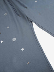 Sequin Detail Low Rise Baggy Sweatpants
