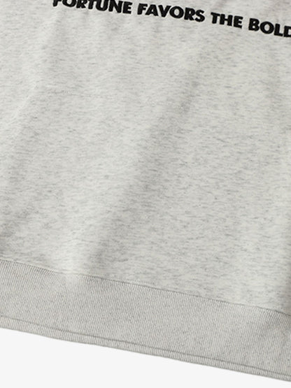 Unisex Hoodie with Embroidered Earth and Star Design - Trendy and Bold Statement Piece 