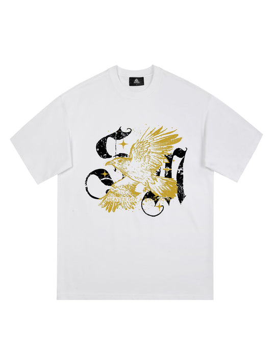 Original Distressed Eagle Graphic T-Shirt 