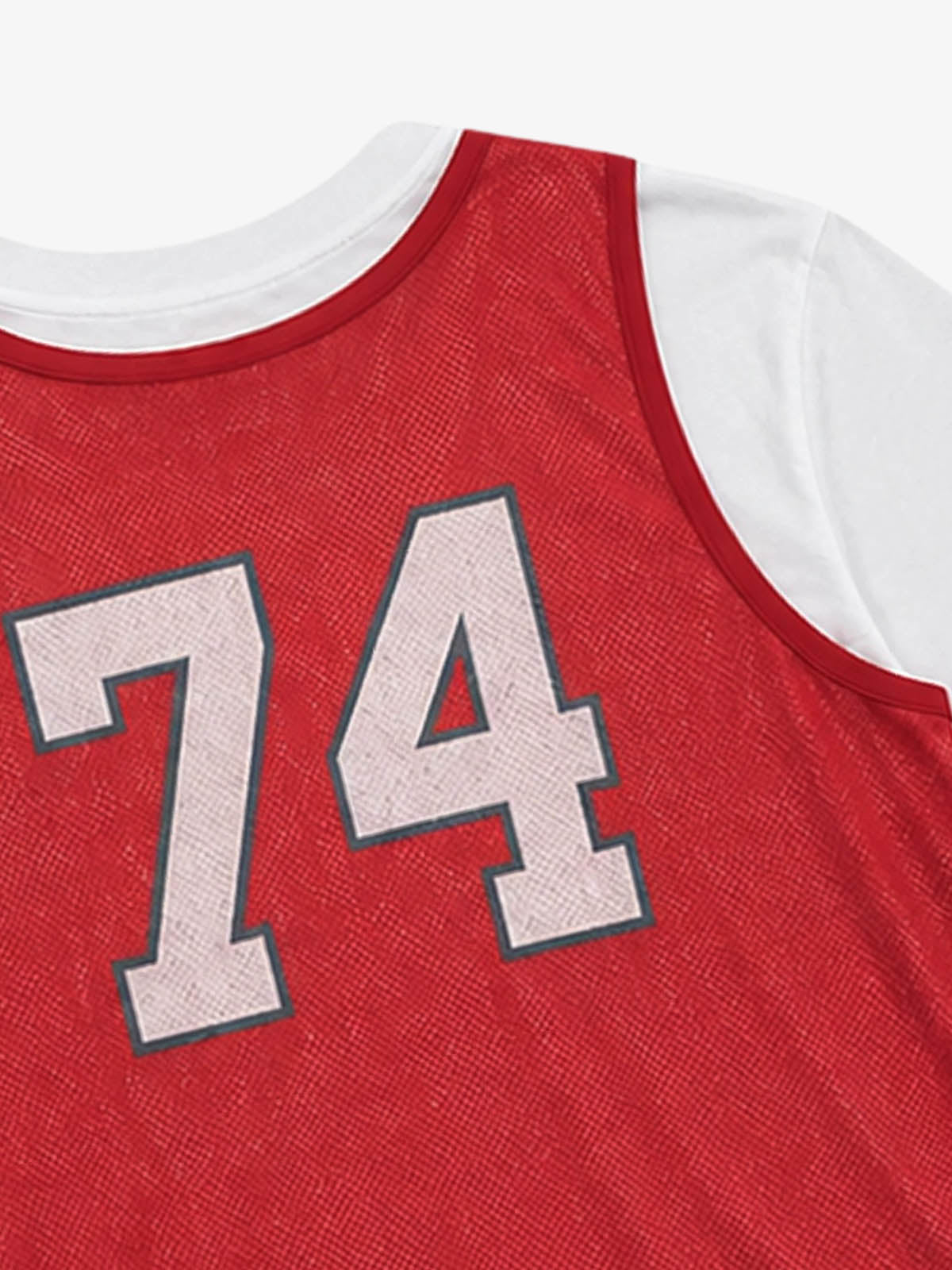 Layered Paneled Basketball Jersey