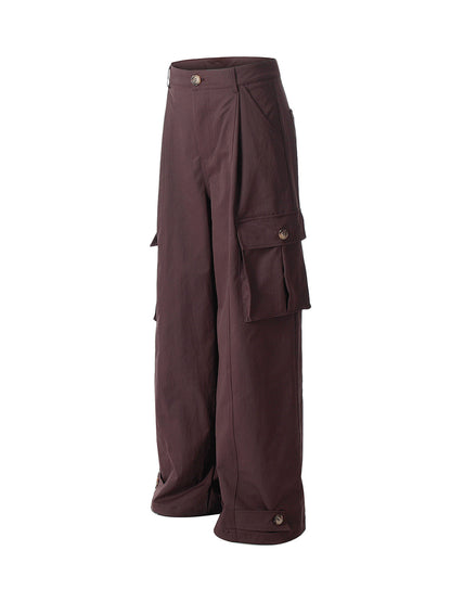 Deconstructed Multi-Pocket Cargo Pants 