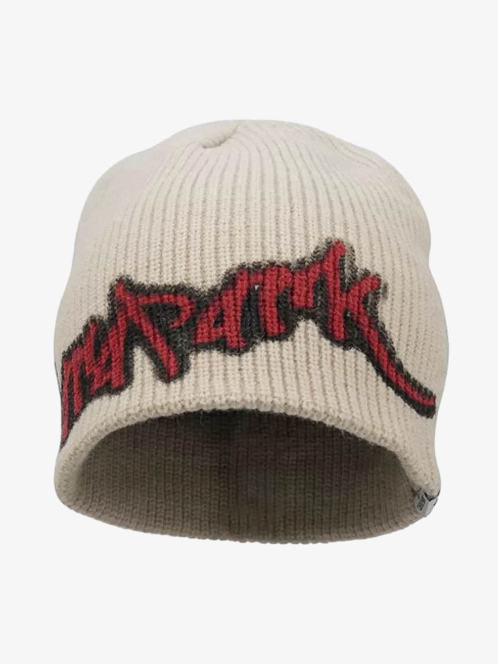 Letter Graffiti Knit Beanie