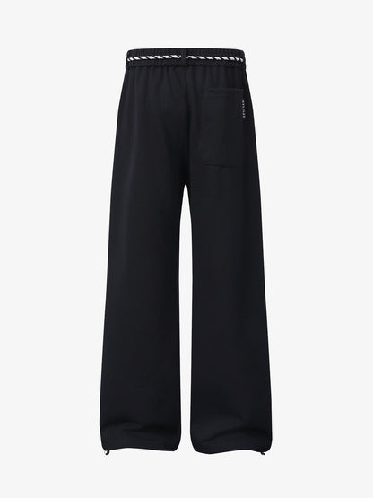 Plaid Patchwork Sweatpants 