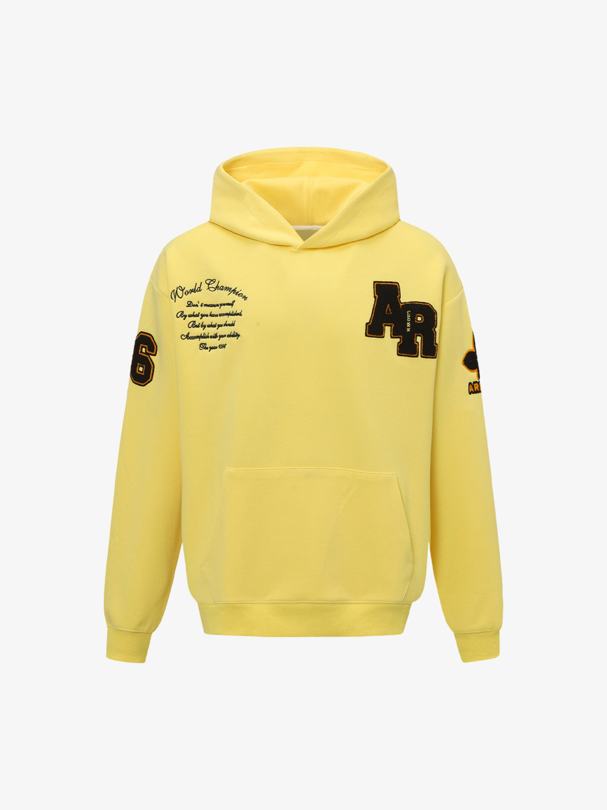 Stylish Embroidered Hoodie with Oversized Fit for Casual Wear 