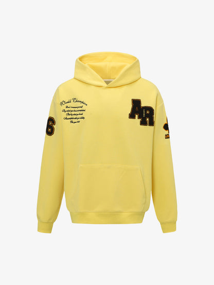 Stylish Embroidered Hoodie with Oversized Fit for Casual Wear 