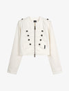 Napoleon Cropped Denim Jacket