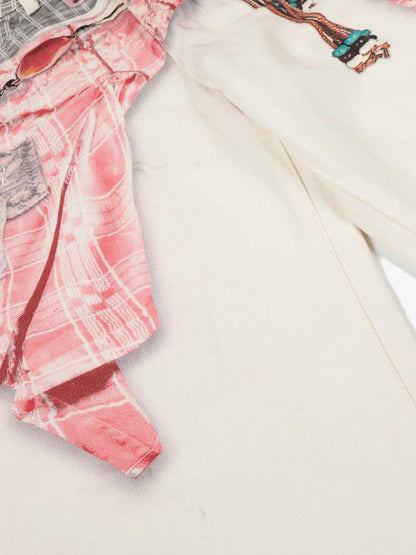 Stylish Wide-Leg Trousers with Unique Belted Design for Women 