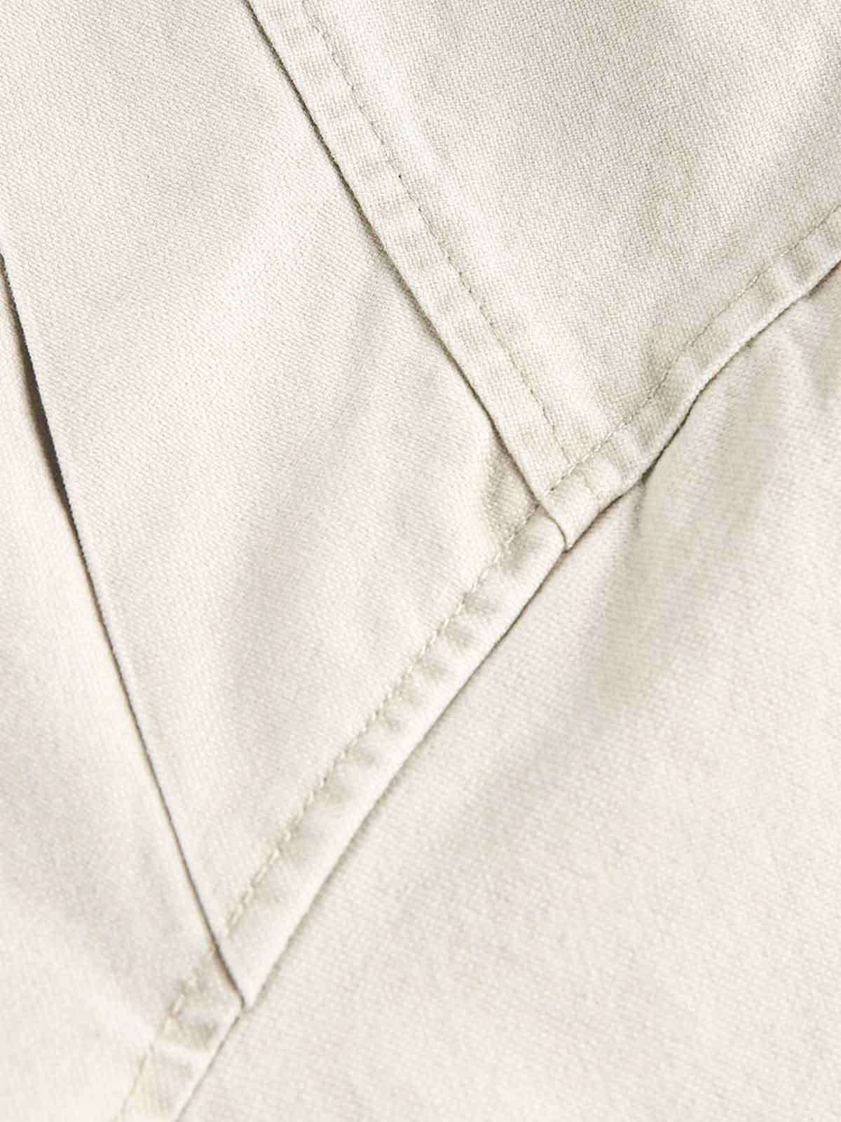 Ruched Sleeve Stand Collar Zip Jacket