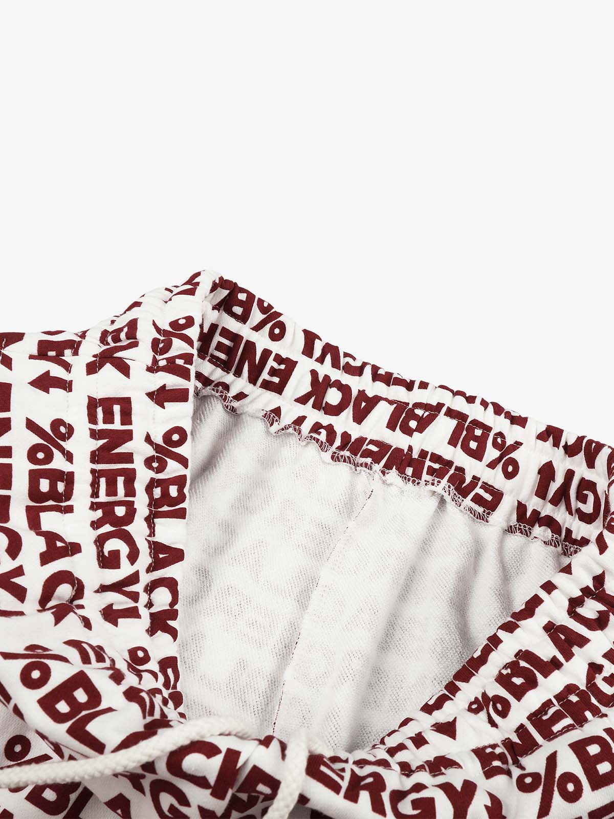 All-Over Letter Graphic Sweatpants