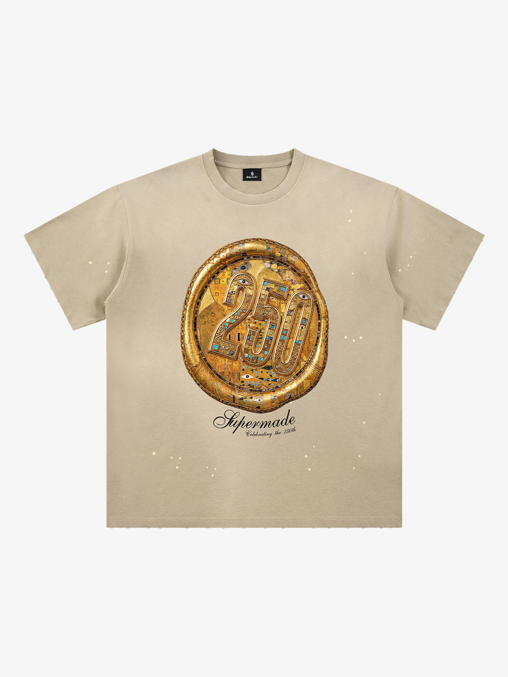 Vintage Gold Crest Graphic T-Shirt 