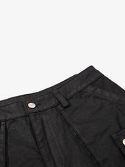 Pantalones cortos de carga de cintura alta