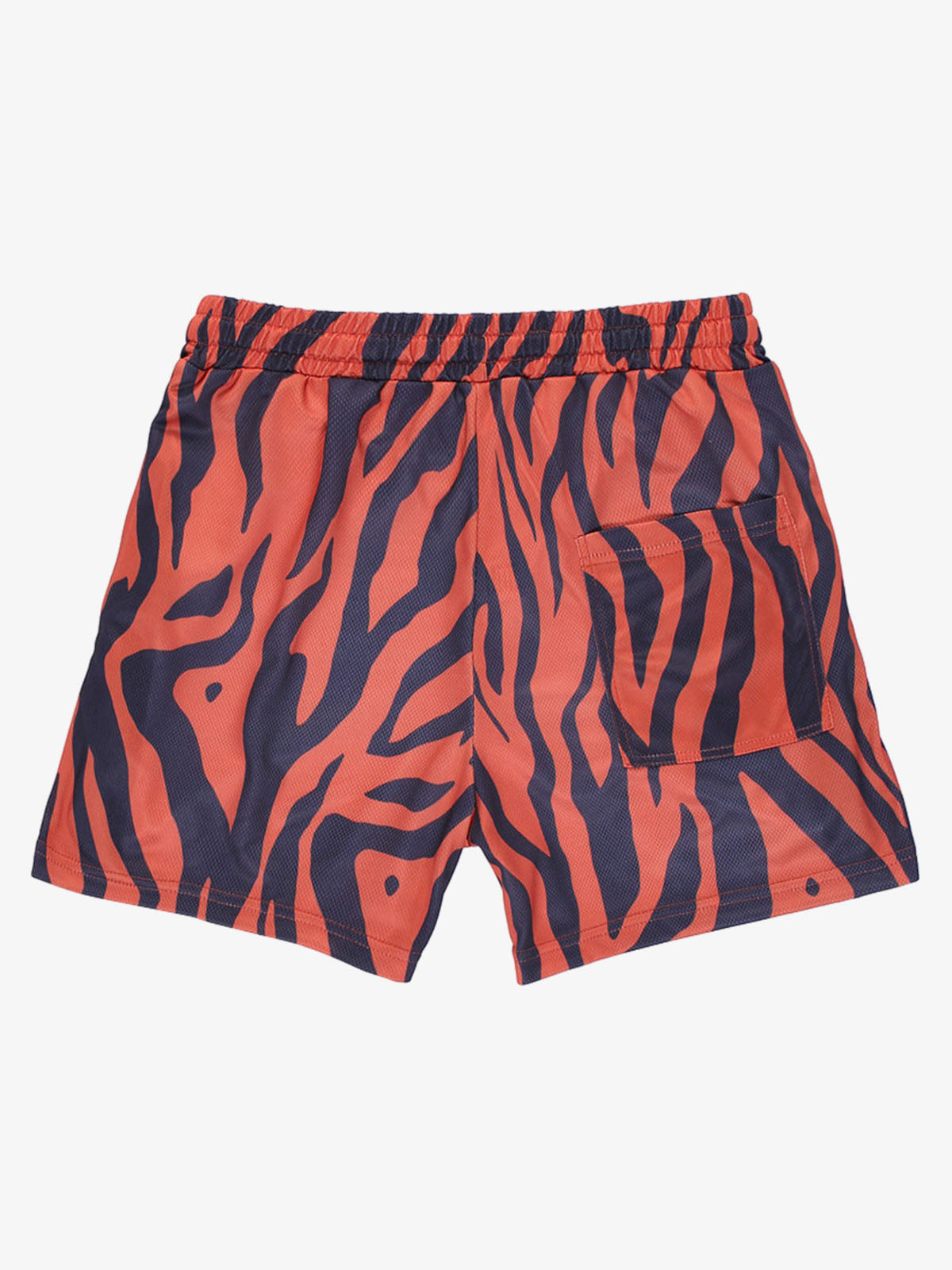 Short à cordon de serrage à motifs animaliers