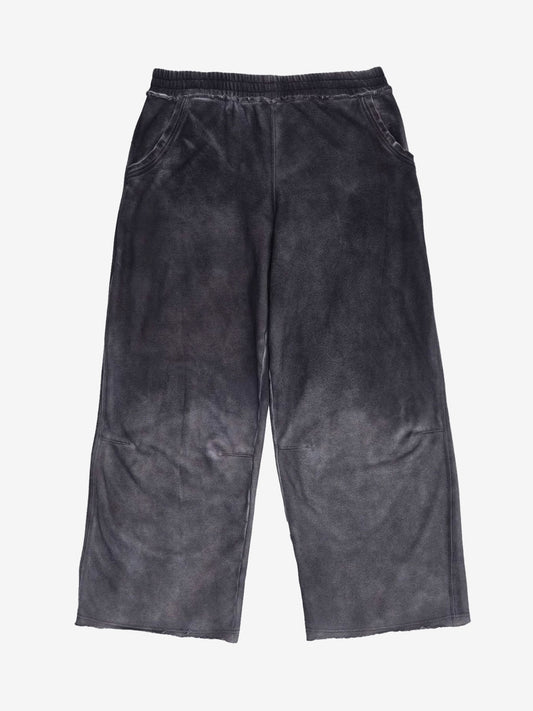 Distressed Wing Stud Baggy Sweatpants