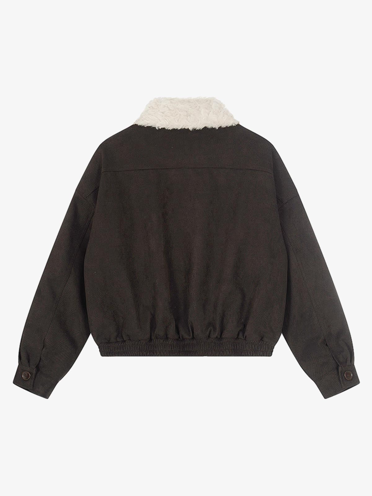 Stylish Faux Fur Collar Jacket for Men and Women - Trendy Design with High-Quality Features 