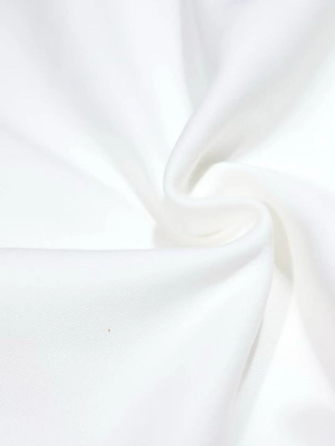 White Hoodie with 'Here's Johnny!' Graphic Design 