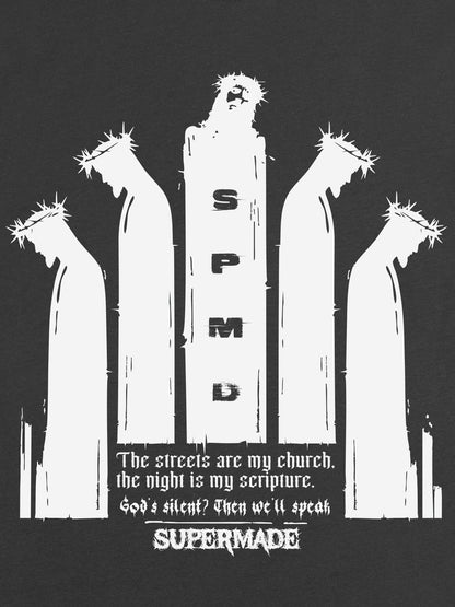 Original Saint Slogan Graphic T-Shirt 