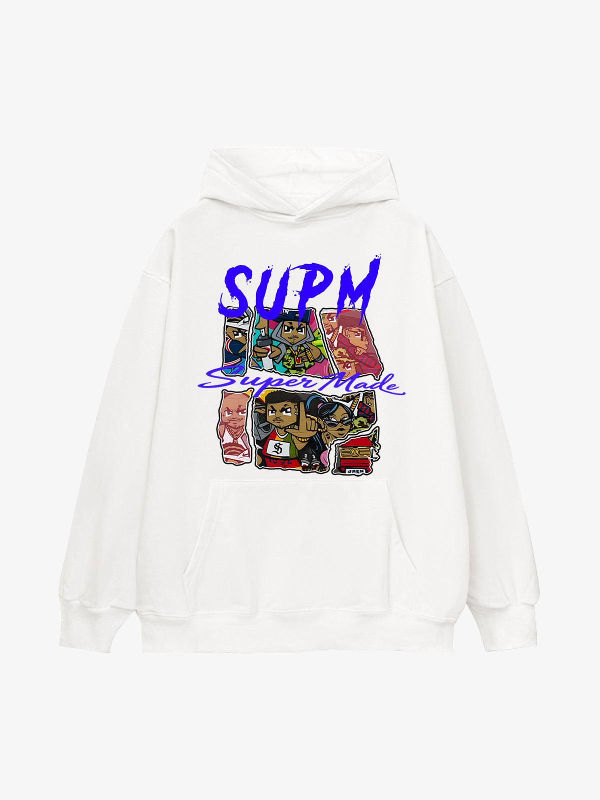 Stylish Graphic Hoodie with Unique Character Design for Casual Wear 
