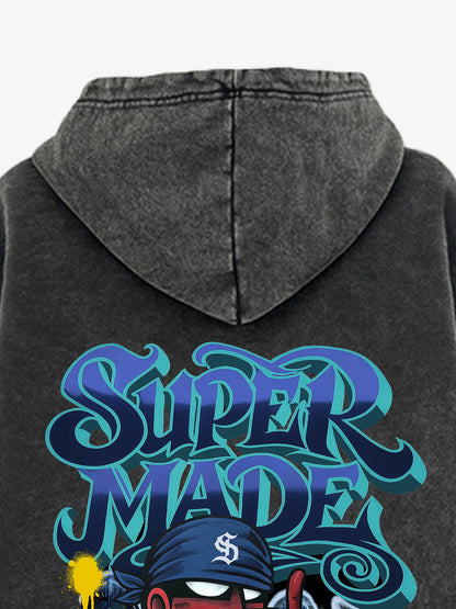 Stylish Graphic Hoodie with Bold Artwork for Casual Wear 