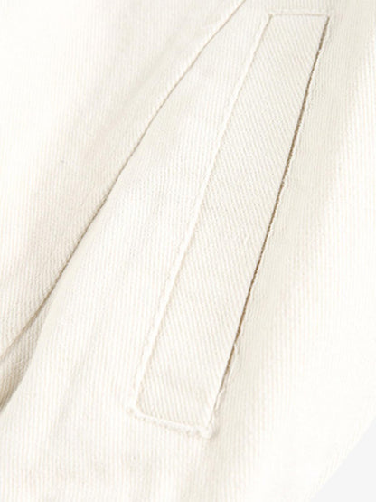 Structured Utility Stand Collar Zip Up Jacket