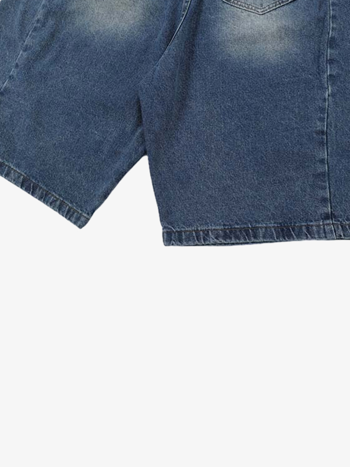 Denim Wide Leg Bermuda Shorts High Waist Relaxed Fit Summer Casual Women's Jeans Shorts 