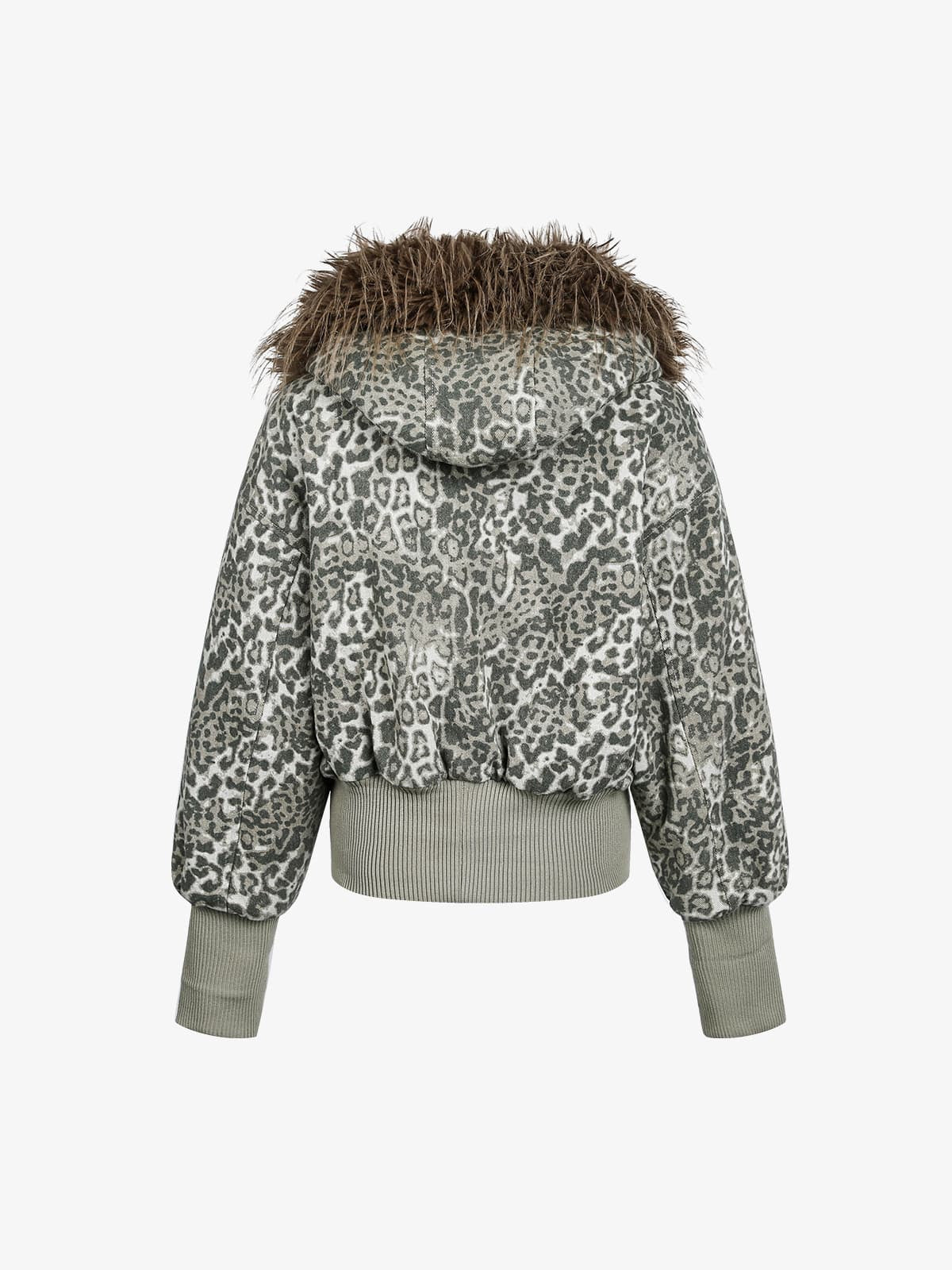 Winter-Ready Corduroy Jacket with Faux Fur Trim for Men 