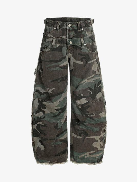 Camouflage Print Jacket - Perfect for Outdoor Adventures and Casual Wear 