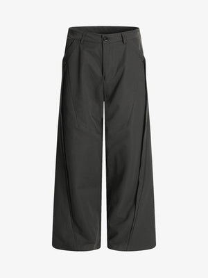 Street Deconstruction Split Casual Suit Pants 