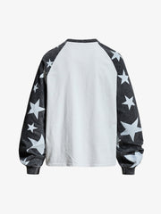 Figure Star Graphic Raglan Long Sleeve Shirt
