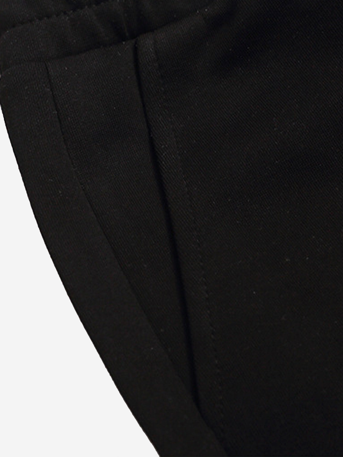 Striped Badge Graphic Double-Waist Track Pants