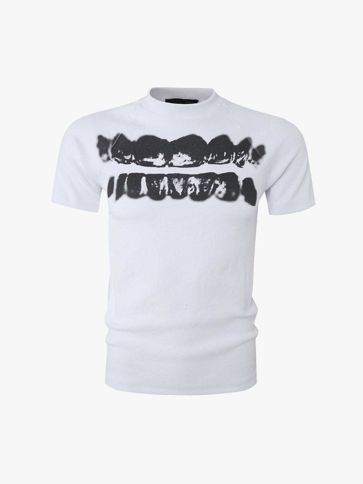 T-shirt raglan côtelé