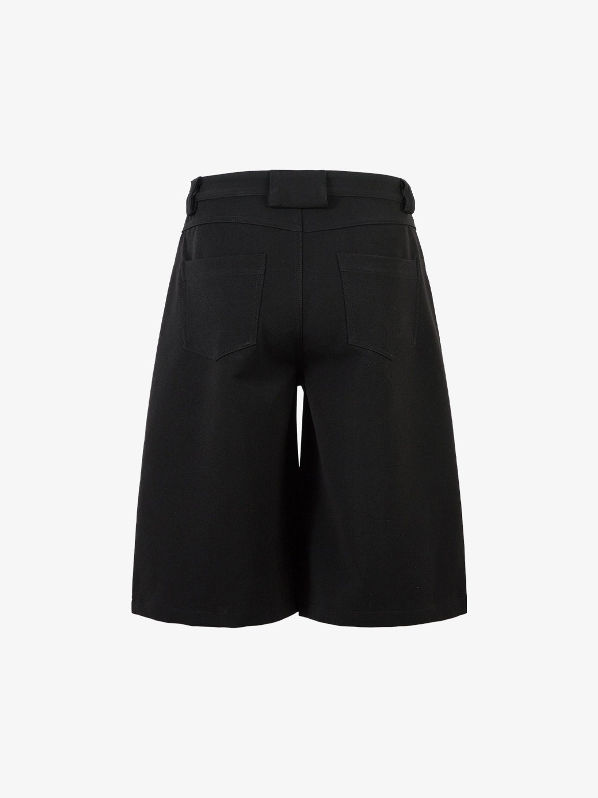 Retro Niche Patchwork Suit Shorts 