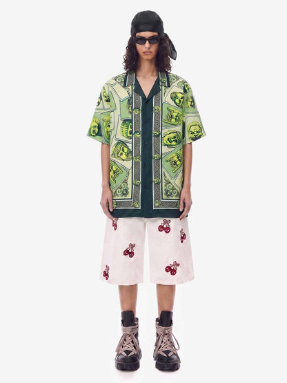 Baroque Pattern Statue Hawaiian Shirt
