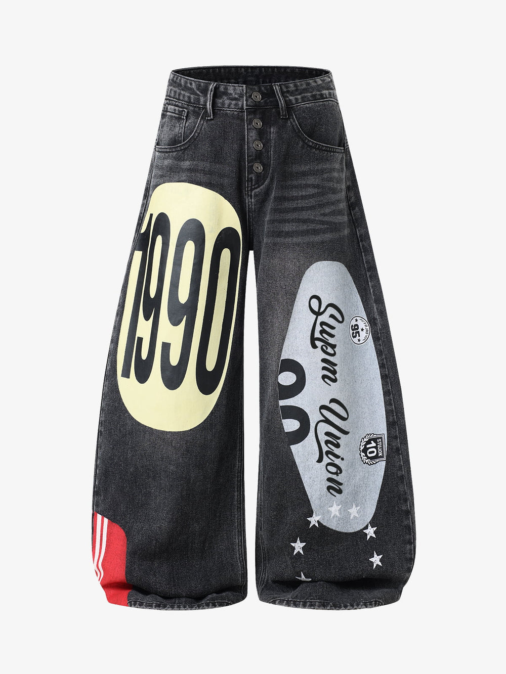 Star Racing Graphic Jeans