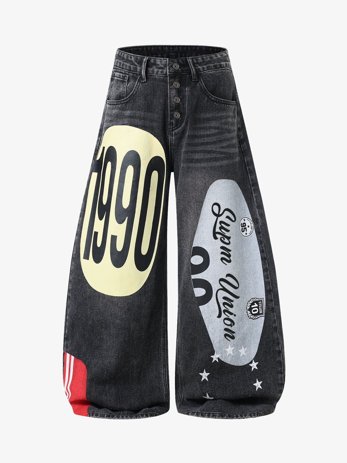 Star Racing Graphic Jeans