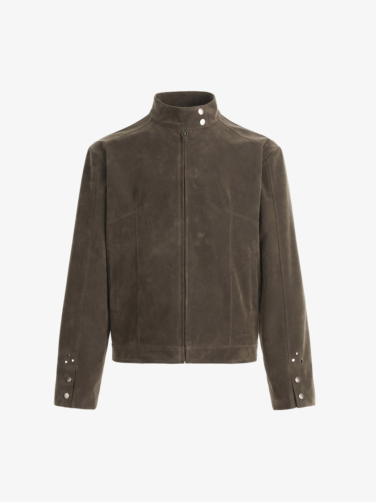 veste Harrington en daim
