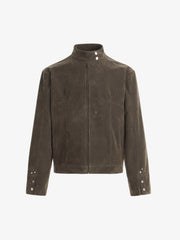 veste Harrington en daim