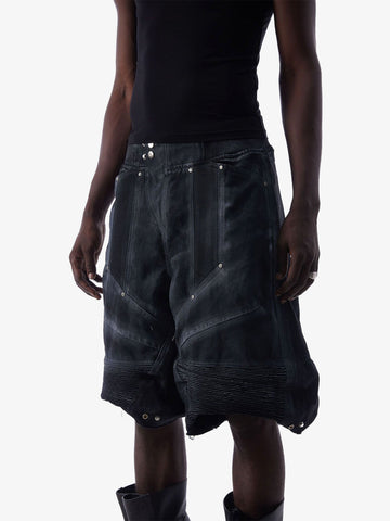 Double Waist Faux Layer Shorts