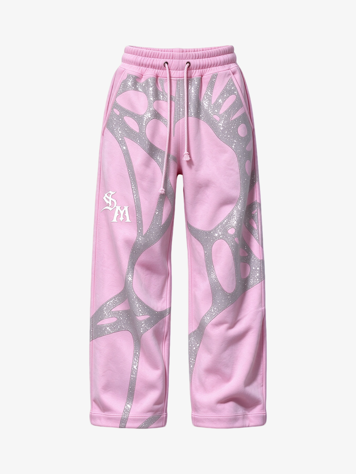 Spiderweb Graphic Full-Zip Hoodie & Sweatpants Set
