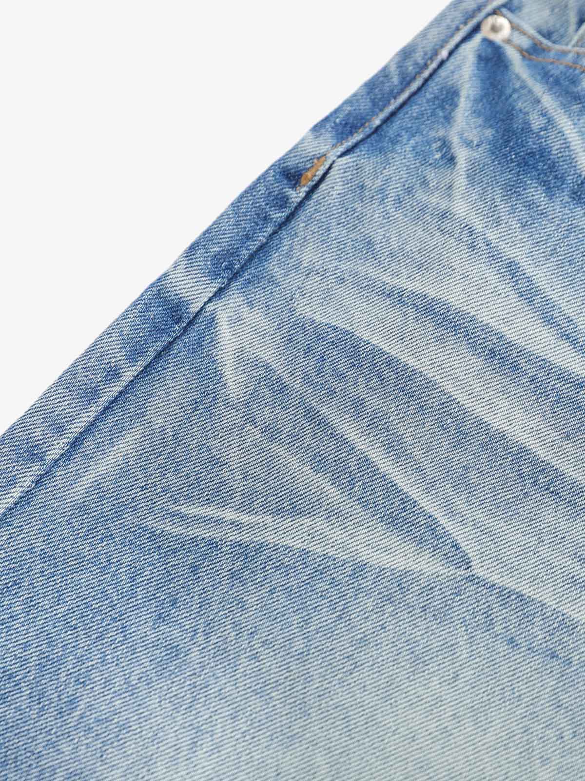 Vintage Whiskered Denim Jorts 
